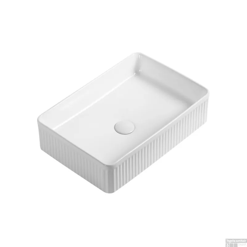 Voordeelprijs Waskom Sapho Picobello Keramisch Rechthoek 50x34 cm Wit