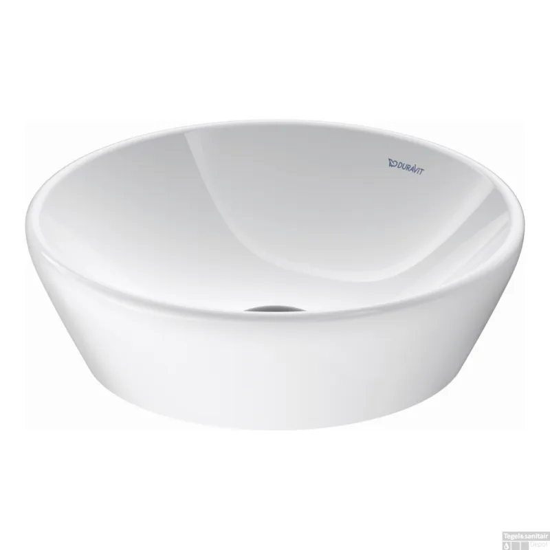 Populair Waskom Duravit D-Neo Opbouw Rond 40 cm Hoogglans Wit