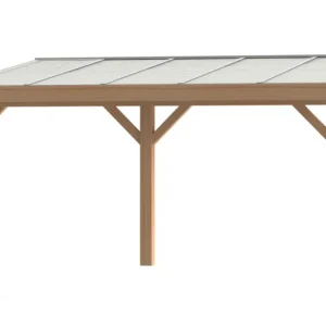 Weekendaanbieding Douglas Veranda 500x400 cm | 5x4 m | Houten Veranda aan Huis of Schuur - Douglas veranda 500x400 fijnbezaagd helder