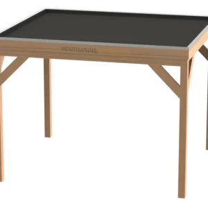 Betaalbaar Douglas Houten Overkapping Bouwpakket / Materiaalpakket 400x300 cm - Zijwand Dubbel Bekleed Zwart Gedompeld