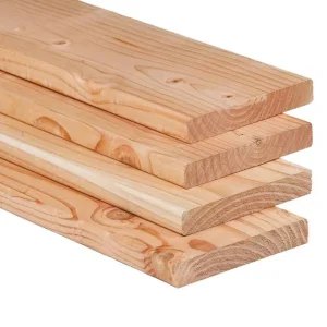 Uitverkoop Douglas Vlonderplank 28 x 175 mm (2.8 x 17.5 cm) Glad Geschaafd - Douglas 2.8x17.5x400cm