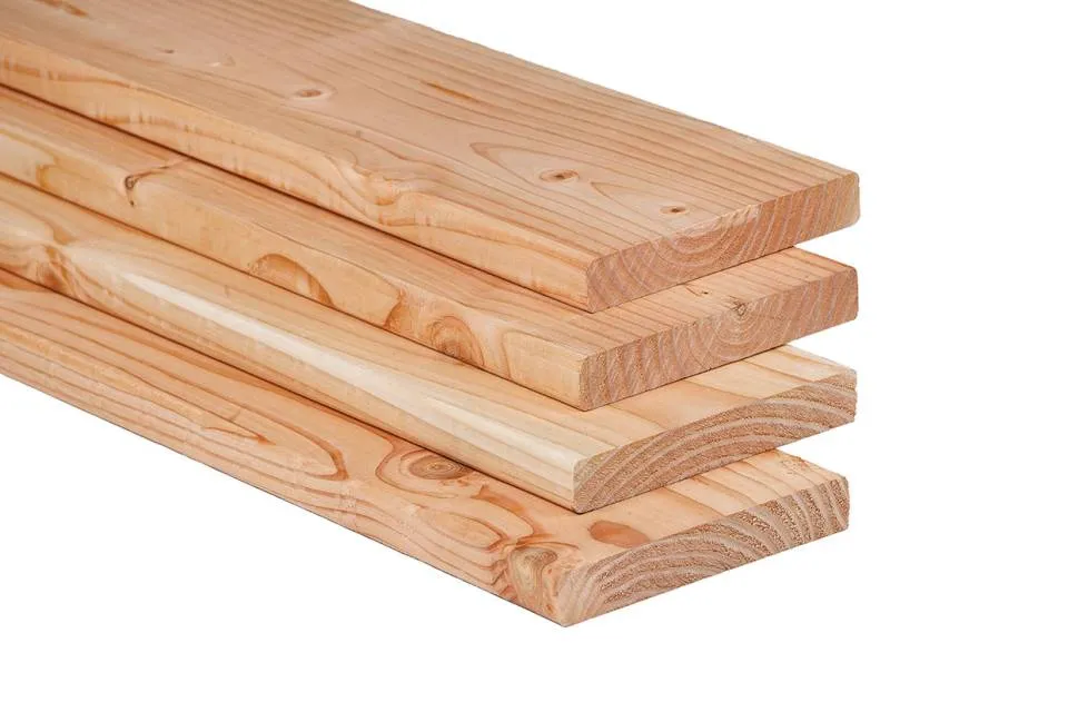 Uitverkoop Douglas Vlonderplank 28 x 175 mm (2.8 x 17.5 cm) Glad Geschaafd - Douglas 2.8x17.5x400cm