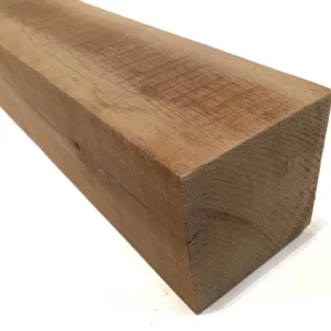 Eiken Balk 120 x 120 mm (12 x 12 cm) Fijnbezaagd - 200 cm Favoriet