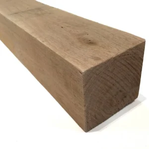 Eiken Balk 15x15cm (netto 14x14cm) Geschaafd - 100 cm Gratis Retour
