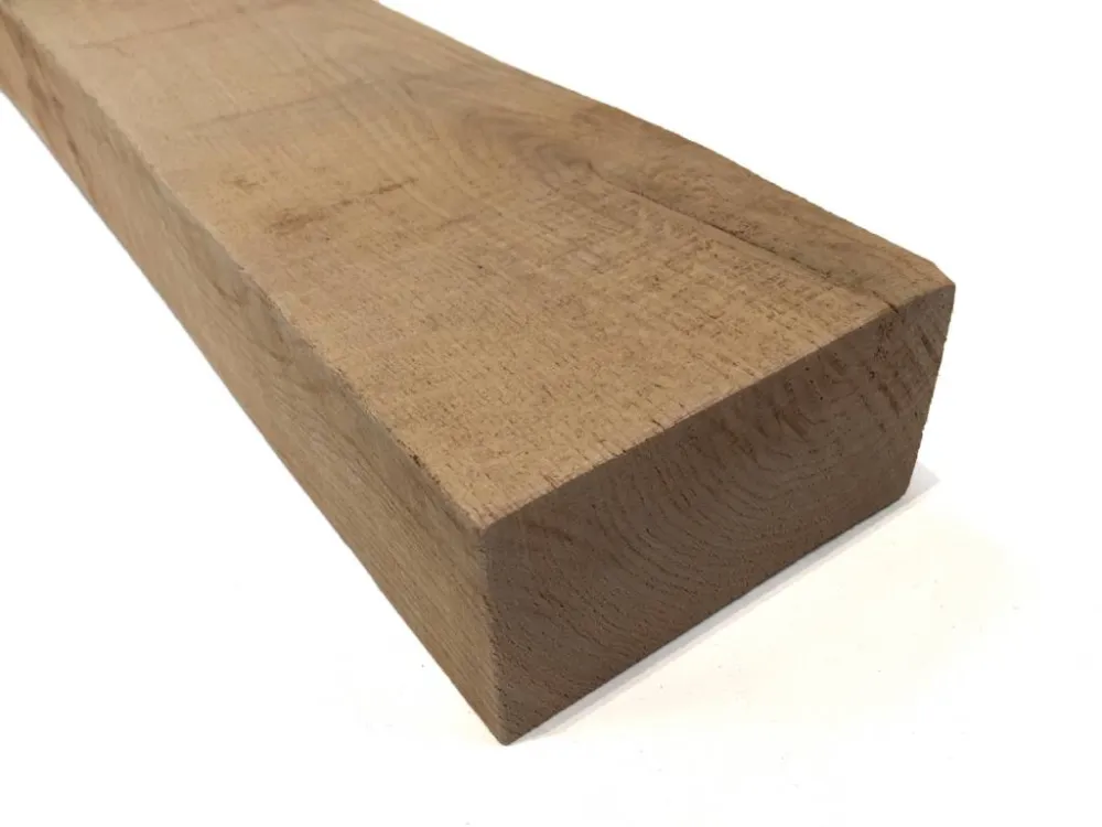 Bestel Nu Eiken Balk 7x20cm (netto 6x19cm) Geschaafd - 100 cm