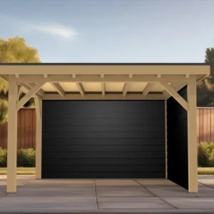 Eiken Overkapping Robuust Bouwpakket | 400x350 cm | 4x3,5 m - Materialenpakket Robuust 400x350 Gecertificeerd