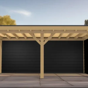 Eiken Overkapping Robuust Bouwpakket | 600x400 cm | 6x4 m - Materialenpakket Robuust 600x400 Hoge Kwaliteit
