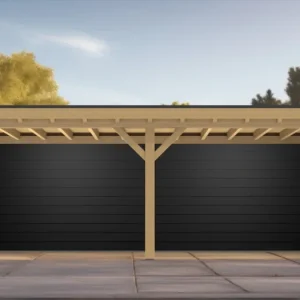 Eiken Overkapping Robuust Bouwpakket | 700x300 cm | 7x3 m - Materialenpakket Robuust 700x300 Laatste Versie