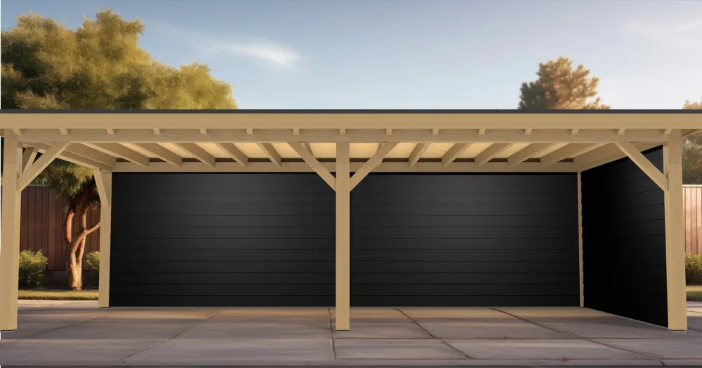 Eiken Overkapping Robuust Bouwpakket | 800x400 cm | 8x4 m - Materialenpakket Robuust 800x400 Speciale Aanbieding