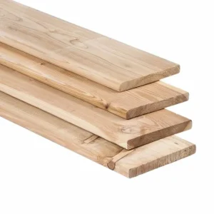 Douglas Plank / Schuttingplank 16 x 140 mm (1.6 x 14 cm) Geschaafd - Douglas 1.6x14.0x400cm Snelle Levering