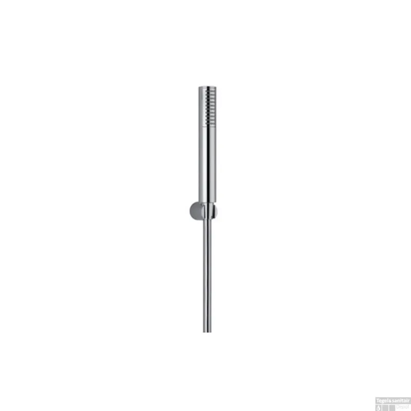 Beperkt Aanbod Badset Plieger Napoli Met Handdouche Staafmodel 1 Stand Wandhouder En Doucheslang 150cm Chroom