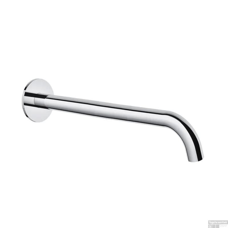 Wastafelkraan Uitloop Hotbath Cobber Rond 30 cm Chroom Superprijs