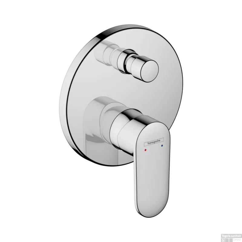 Afbouwdeel Inbouw Badmengkraan HansGrohe Vernis Blend Eengreeps Chroom Favoriet