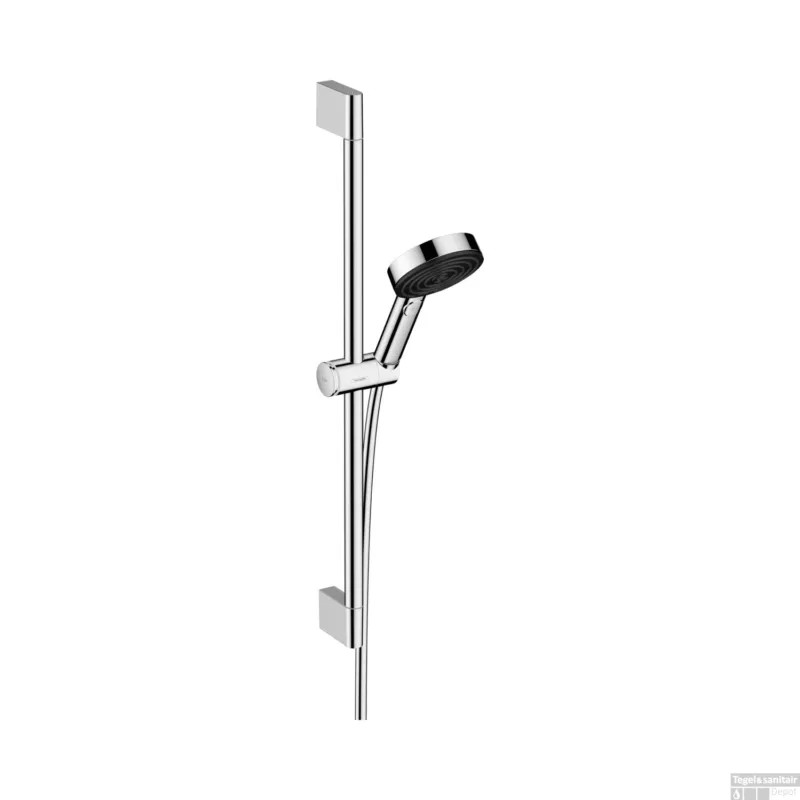 Gecertificeerd Doucheset HansGrohe Pulsify Select S 3 Jets Relaxation EcoSmart Met Glijstang 65 cm Chroom