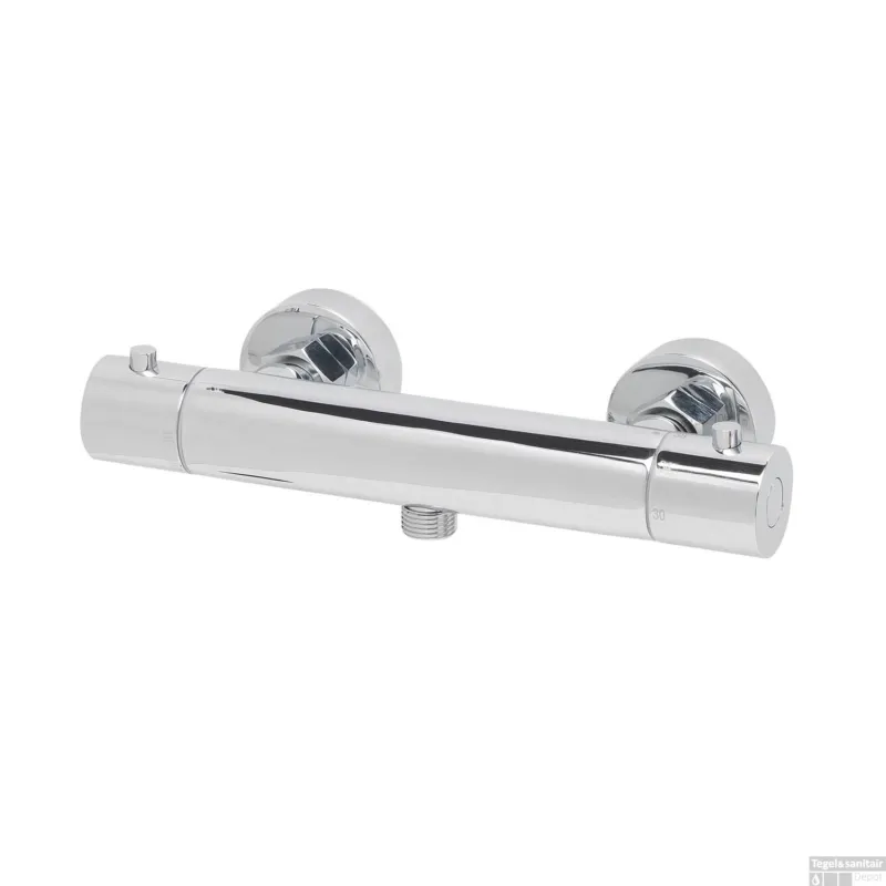 Goedkoop BWS Thermostatische Bres Douchekraan hoh 15 cm Chroom