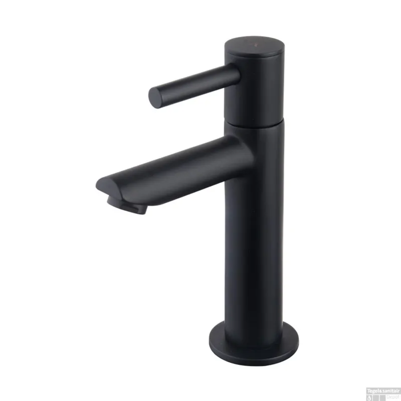 Direct Beschikbaar Fonteinkraan Amador XL Hoog 1/2 Mat Zwart