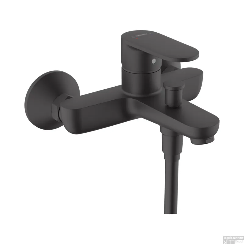 Opbouw Badmengkraan HansGrohe Vernis Blend Eengreeps Mat Zwart Premium