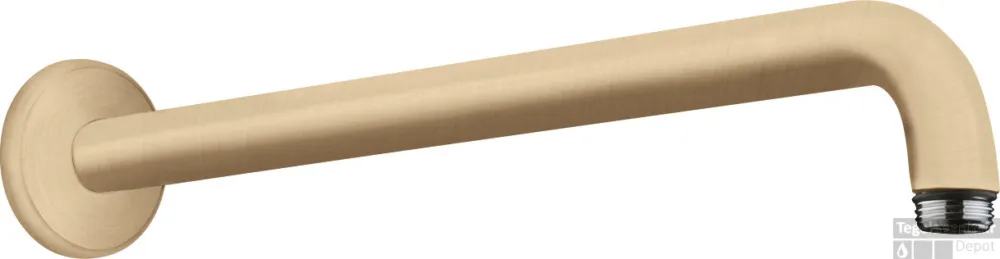 Hansgrohe douche-arm 389 mm, Brushed Bronze Bestel Nu