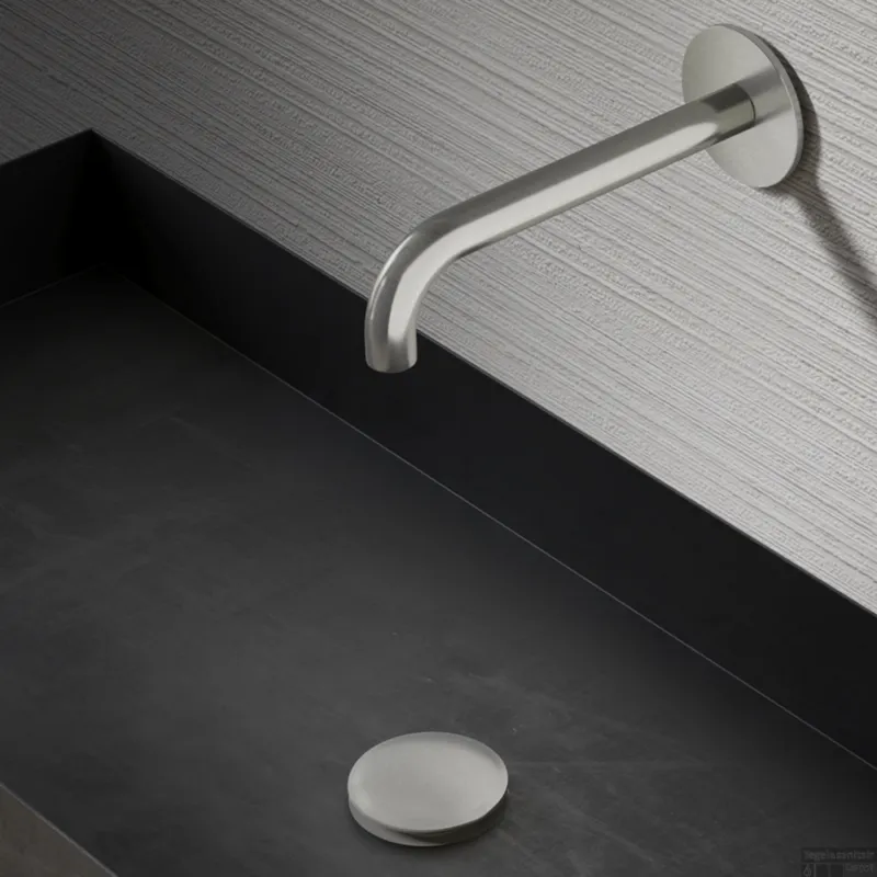 OUTLET Hotbath Archie Uitloop Lengte 18 cm RVS 316 AR095-18IX Beperkt Aanbod