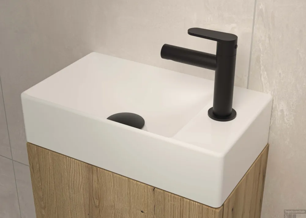 Fonteinkraan MAY Forma Staand Model S Mat Zwart PED Exclusieve Aanbieding