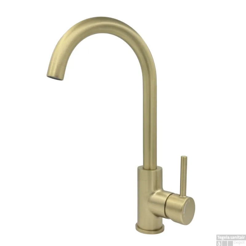Keukenmengkraan Best-Design Nancy-Son 34 cm Mat Goud Koopje