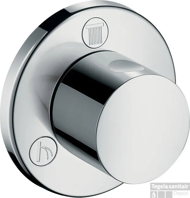 Hansgrohe stop- en omstelkraan afbouwdeel S Trio/Quattro, chroom Fabrieksprijs