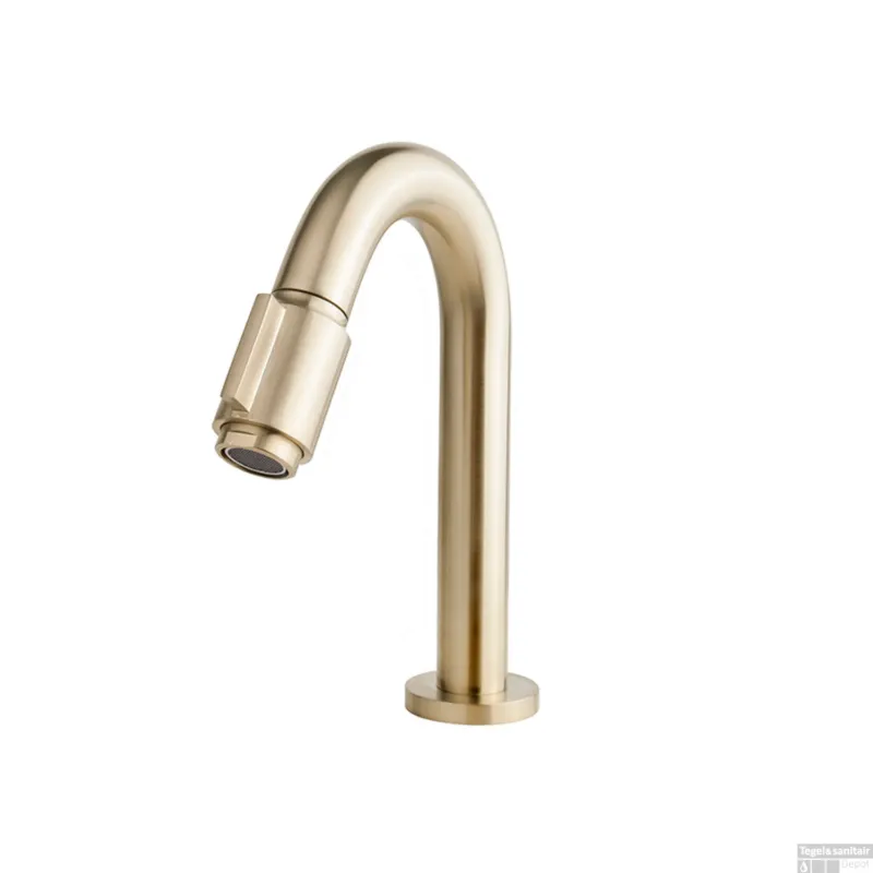 Seizoensaanbieding Luxe Toiletkraan BWS Mark 1/2‘‘ Geborsteld Messing Goud