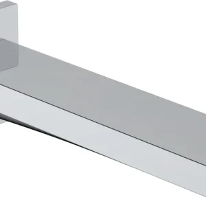Hansgrohe Tecturis E baduitloop, chroom Gecertificeerd