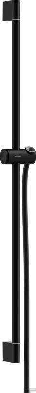 Hansgrohe Unica glijstang Pulsify S 90 cm met push-schuifstuk en doucheslang, mat zwart Flitsaanbieding
