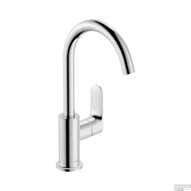 Wastafelmengkraan HansGrohe Rebris S Eengreeps 210 Met Draaibare Uitloop En Trekwaste Chroom Lage Prijs