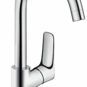 Koopje Hansgrohe Logis Wastafelkraan 210 Draaibare Uitloop Zonder Waste Chroom