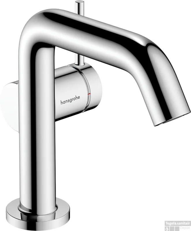 Nieuw Hansgrohe Tecturis S ééngreeps wastafelkraan 110 Fine CoolStart zonder waste, chroom