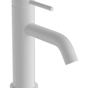 Op = Op Hansgrohe Tecturis S fonteinkraan 80 met rechte greep voor koud water of vooraf ingestelde watertemperatuur zonder waste, mat wit