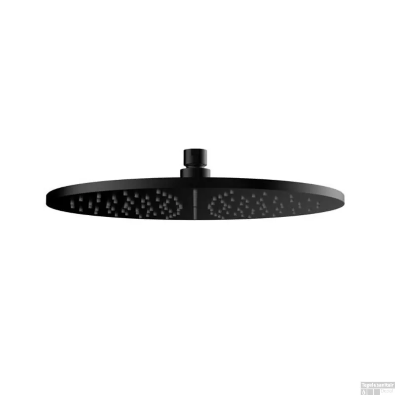 Hoofddouche Rond Wiesbaden 20x20 cm Mat Zwart Uitverkoop