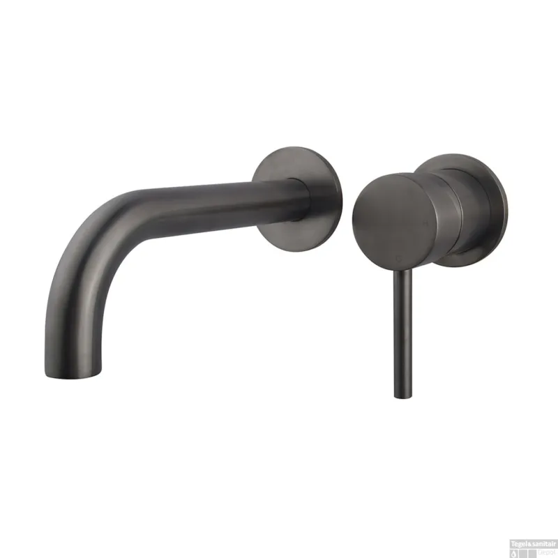 Bestseller Afbouwdeel Eenhendel BWS Cemal Wastafelkraan Met Coldstart Gunmetal