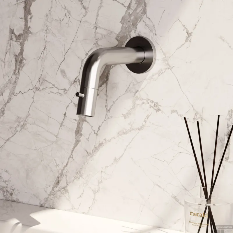Inbouw Fonteinkraan Brauer Brushed Edition Inkortbaar RVS Geborsteld PVD Actieprijs