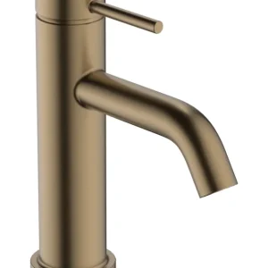 Shop Nu Hansgrohe Tecturis S ééngreeps wastafelkraan 80 CoolStart zonder waste, Brushed Bronze