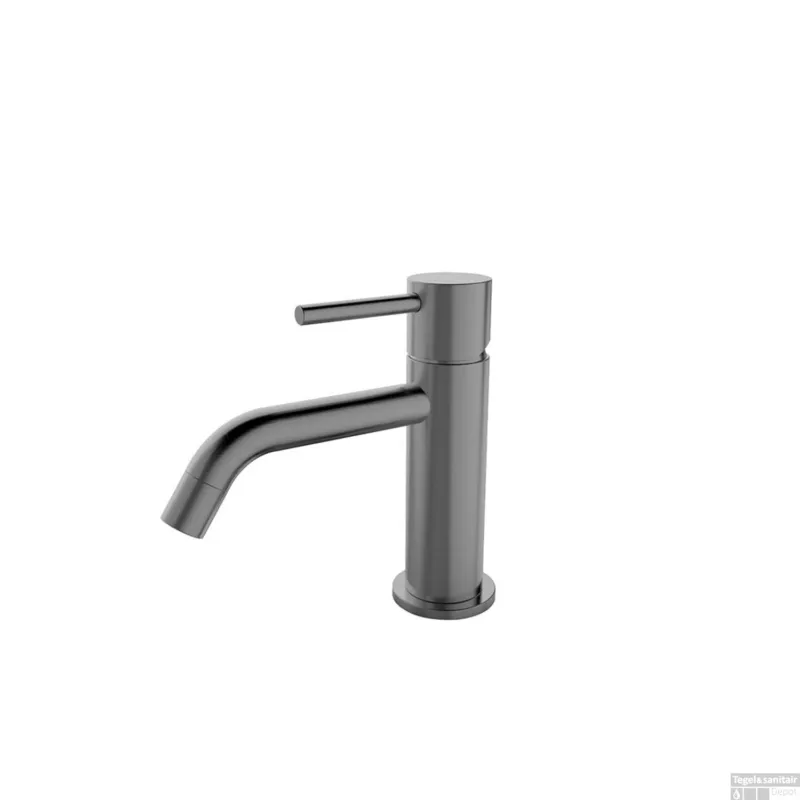 Wastafelmengkraan Opbouw Wiesbaden Style Uitloop 6.5 cm 1-hendel Gunmetal Bestseller