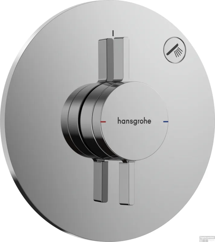 Betaalbaar Hansgrohe DuoTurn S kraan inbouw voor 1 functie, chroom