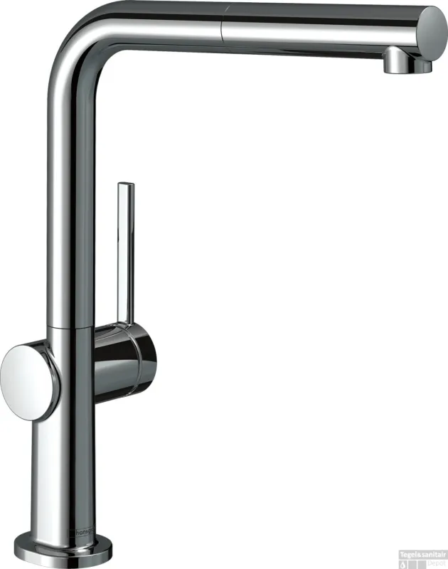 Exclusieve Aanbieding Hansgrohe Talis M54 ééngreeps keukenmengkraan 270 met uittrekbare uitloop, chroom