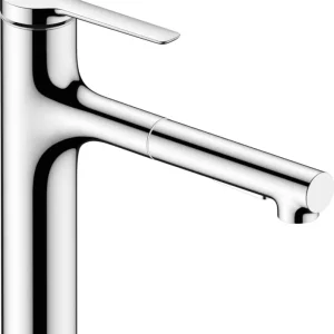 Beste Prijs Hansgrohe Zesis M33 ééngreeps keukenmengkraan 160 uittrekbare vuistdouche 2jet sBox lite, chroom