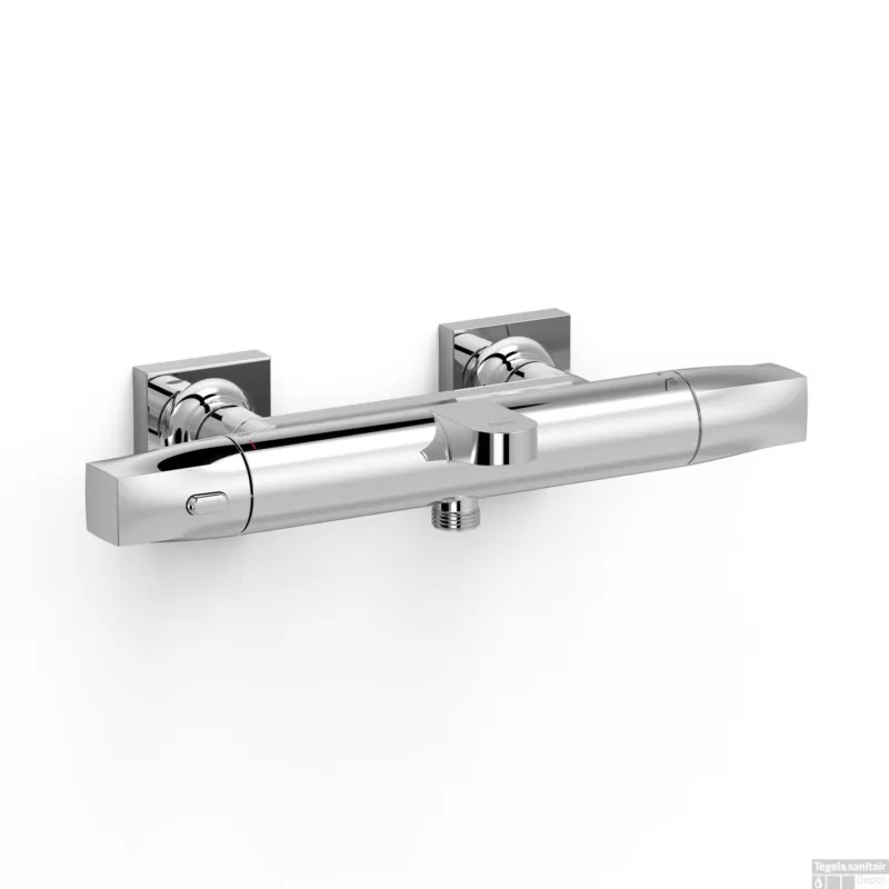 Hoge Kwaliteit Thermostatische Mengkraan Tres Over-Wall voor Bad en Douche Chroom
