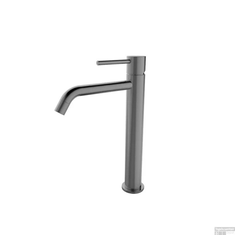Favoriet Wastafelmengkraan Hoog Wiesbaden Style XL Uitloop 19.5 cm 1-hendel Gunmetal