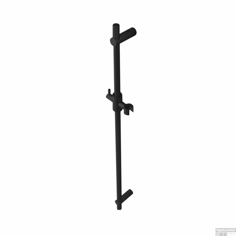 Glijstang Hotbath Mate 90cm rond ⌀2cm Mat Zwart Nu Kopen