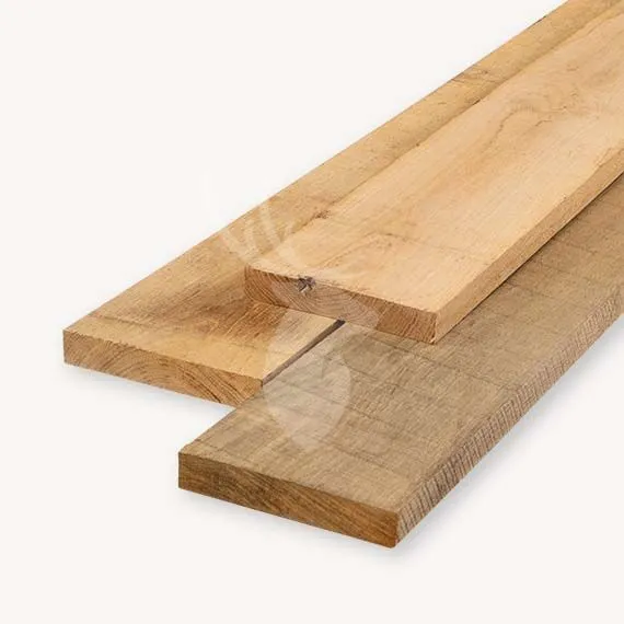 Eiken plank | fijnbezaagd | 2x15 cm | 300 cm Actieprijs