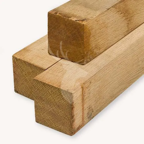 Eiken paal | 20x20 cm | 250 cm Lage Kosten