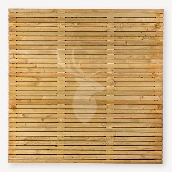Direct Verzonden Tuinscherm Elan excellent horizontaal | vuren | 180x180 cm