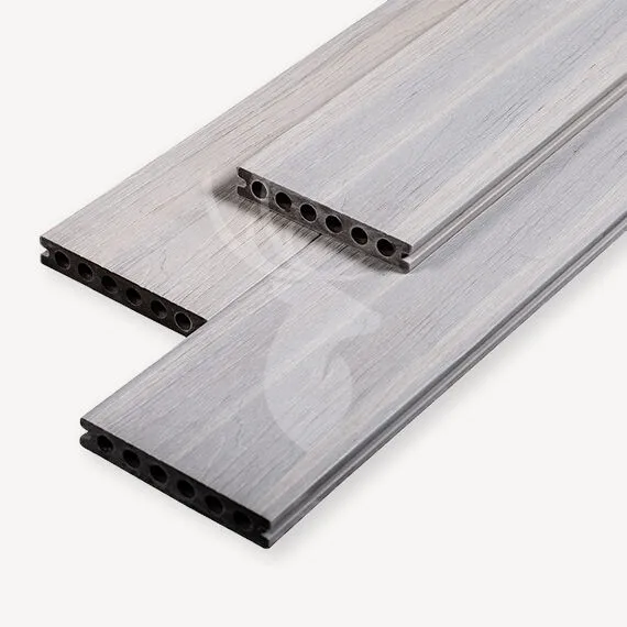 Lage Prijs FSC 100% Fiberdeck vlonderplank | 2,3x13,8 | light grey |300