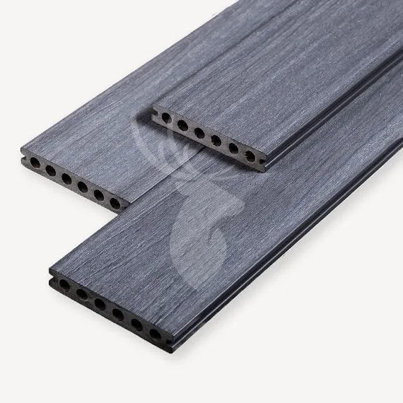 FSC 100% Fiberdeck vlonderplank | 2,3x13,8 | dark grey | 300 Flitsaanbieding