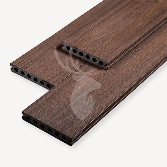 FSC 100% Fiberdeck vlonderplank | 2,3x13,8 | ipé brown | 300 Direct Beschikbaar